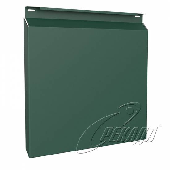 Кассета стальная - RAL 6005 закрытого типа