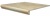 Клинкерная ступень фронтальная Koblenz Creme SDS 310x320x25/10 мм